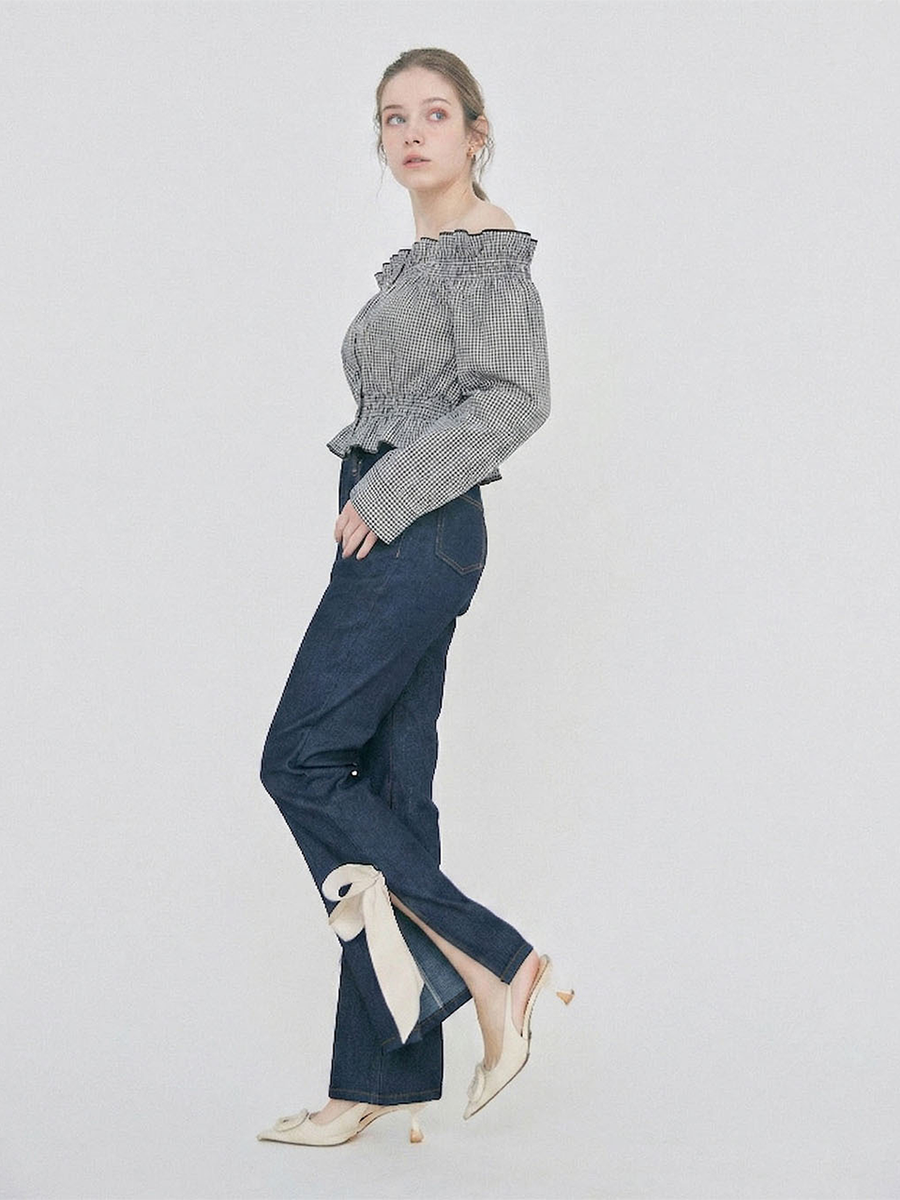 【4/16 OPEN】Bell sleeve off shoulder blouse