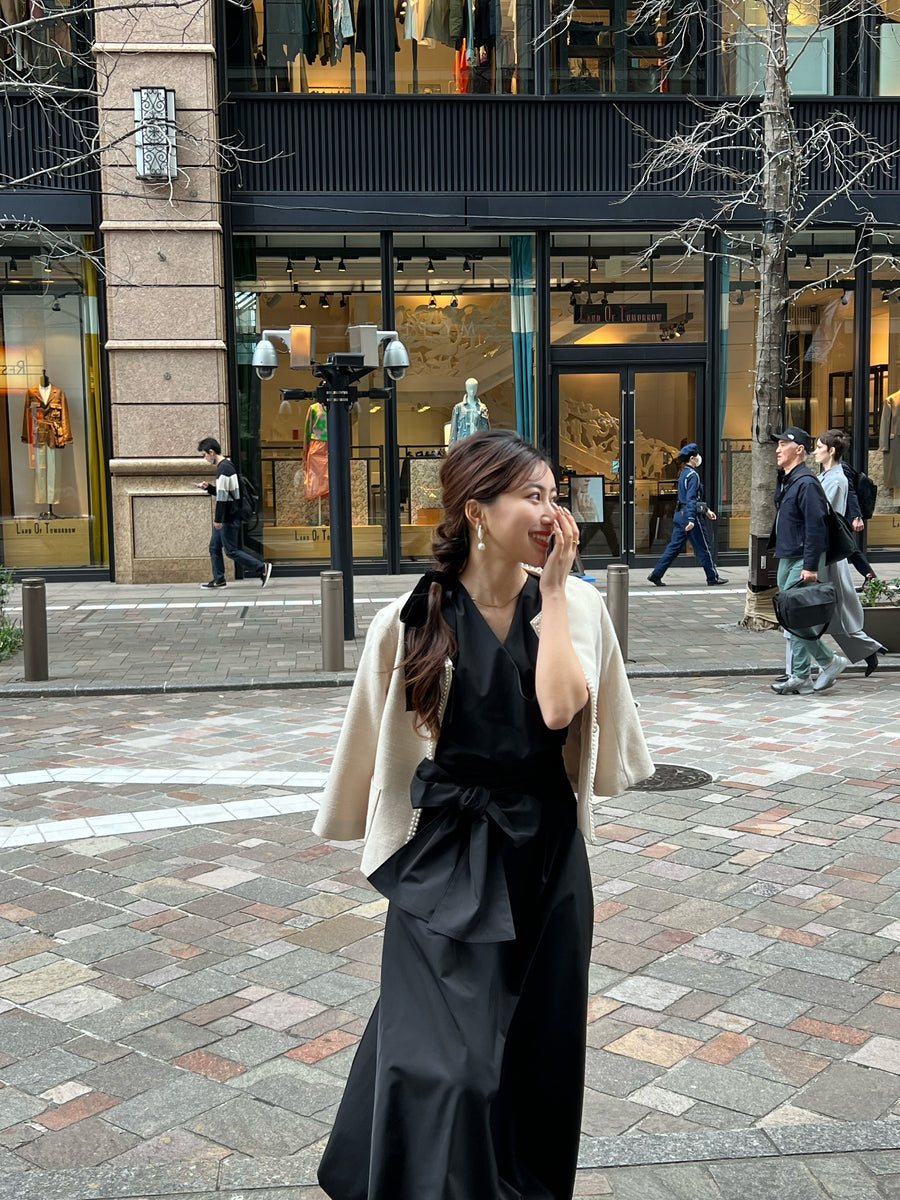 taffeta cache coeur blouse