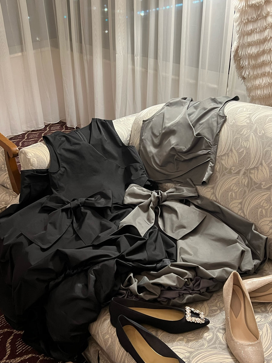 taffeta cache coeur blouse