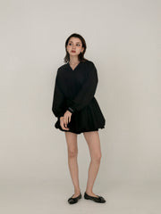 balloon blouse dress