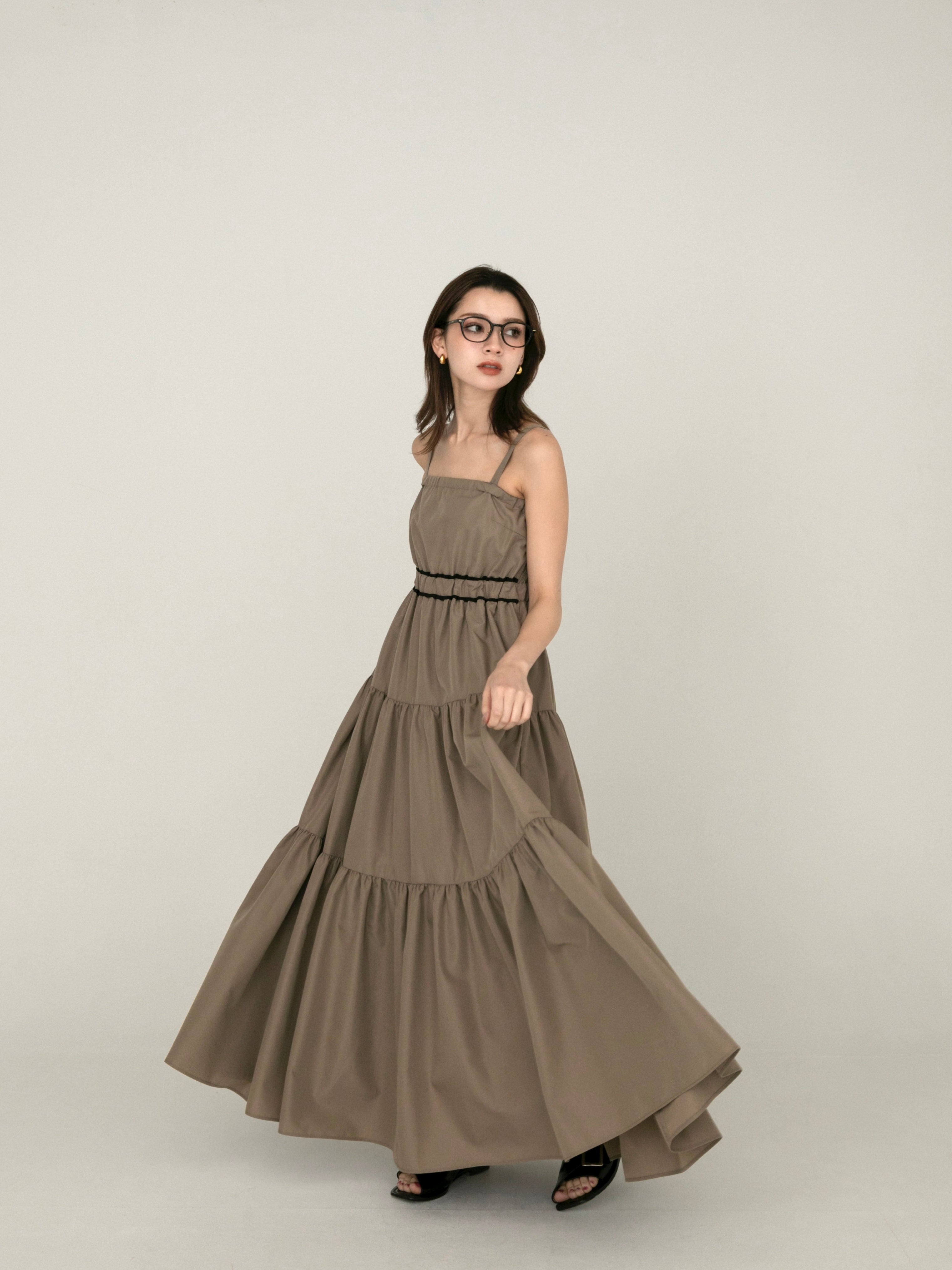 volume tiered dress – RANCLIC