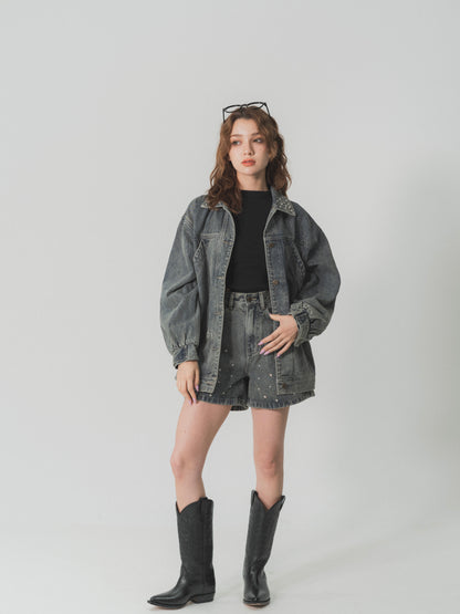 bijou denim jacket