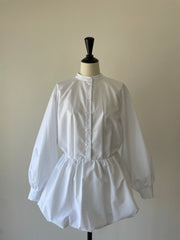 balloon blouse dress