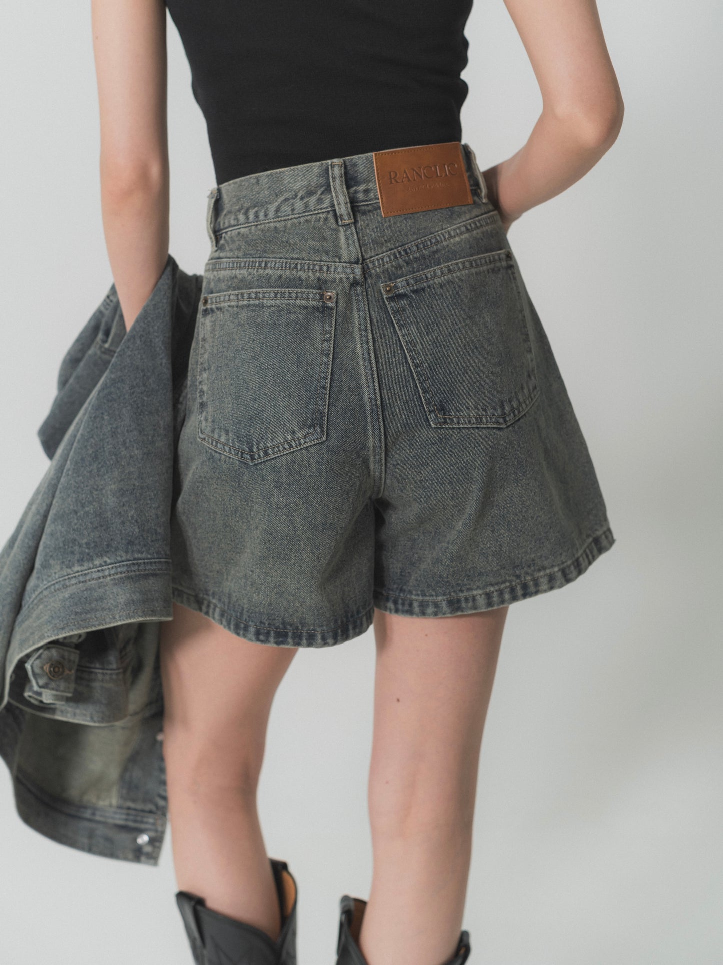 bijou denim shorts