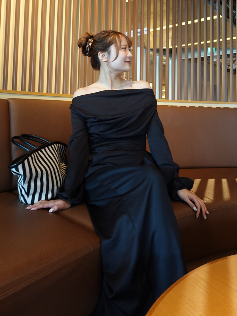 【9/24 OPEN】Drape offshoulder set up