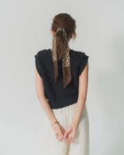 【BEST SELLER】loop yarn knit gilet