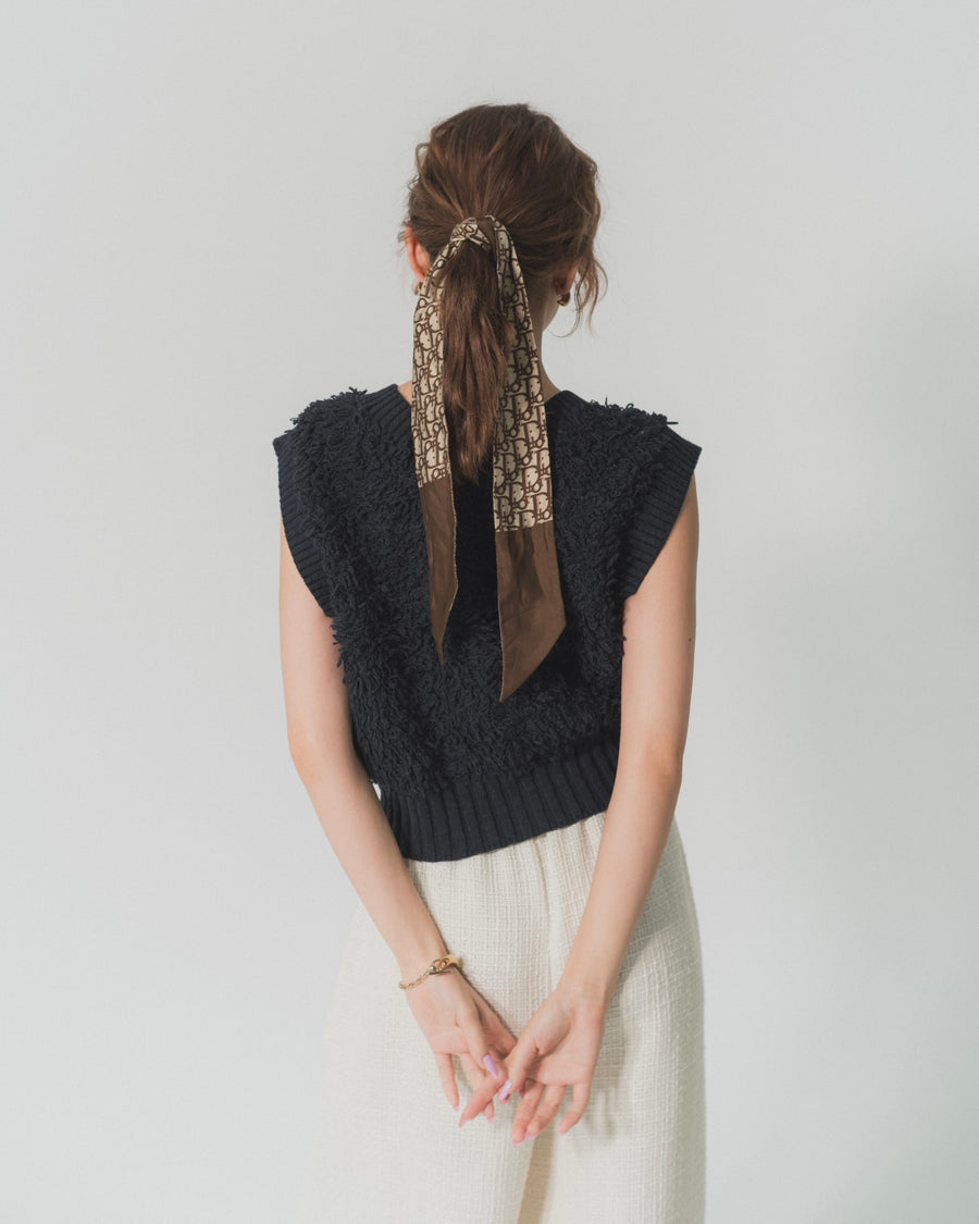 【BEST SELLER】loop yarn knit gilet