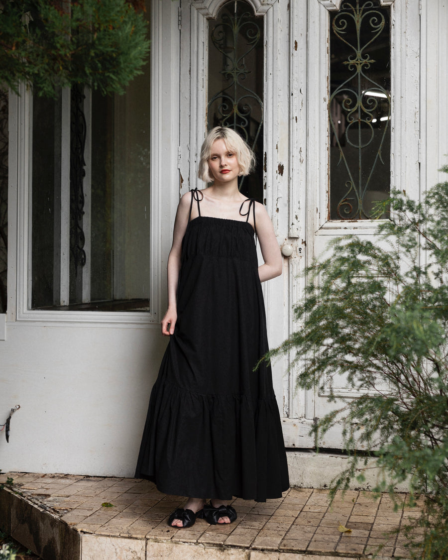 【Check残りわずか】Gather bloom cami dress