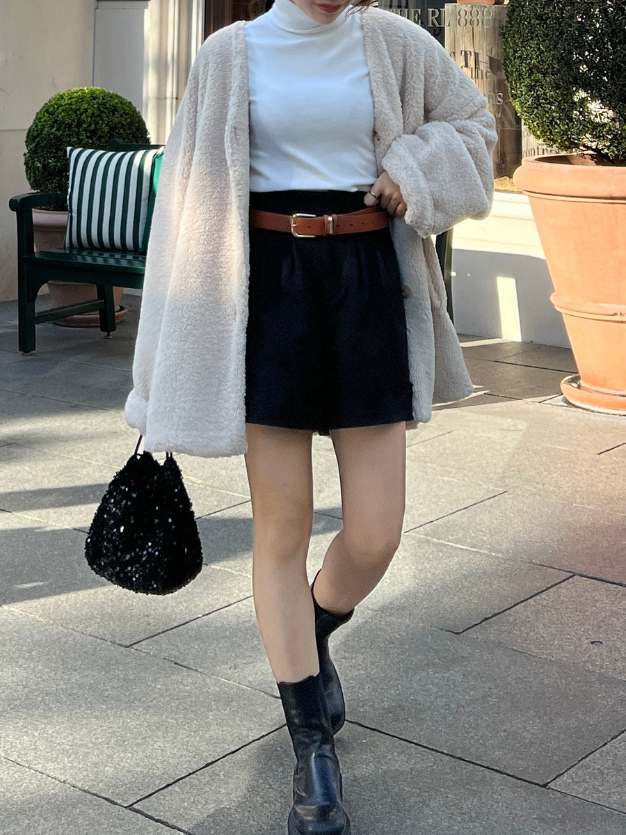 big belt shorts