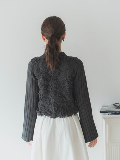 Open shoulder 3Way knit