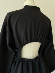 balloon blouse dress