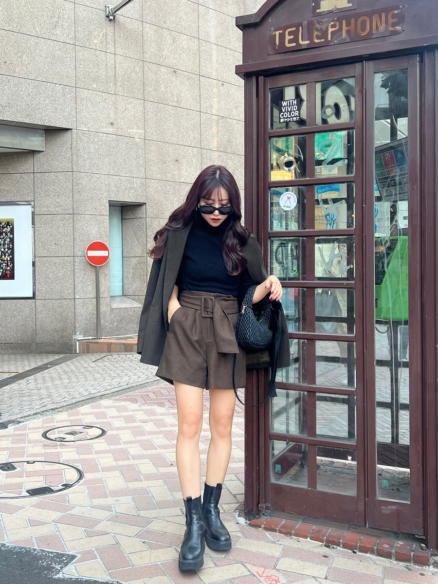 big belt shorts