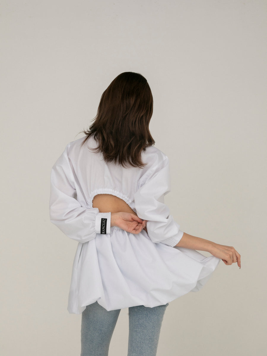 balloon blouse dress