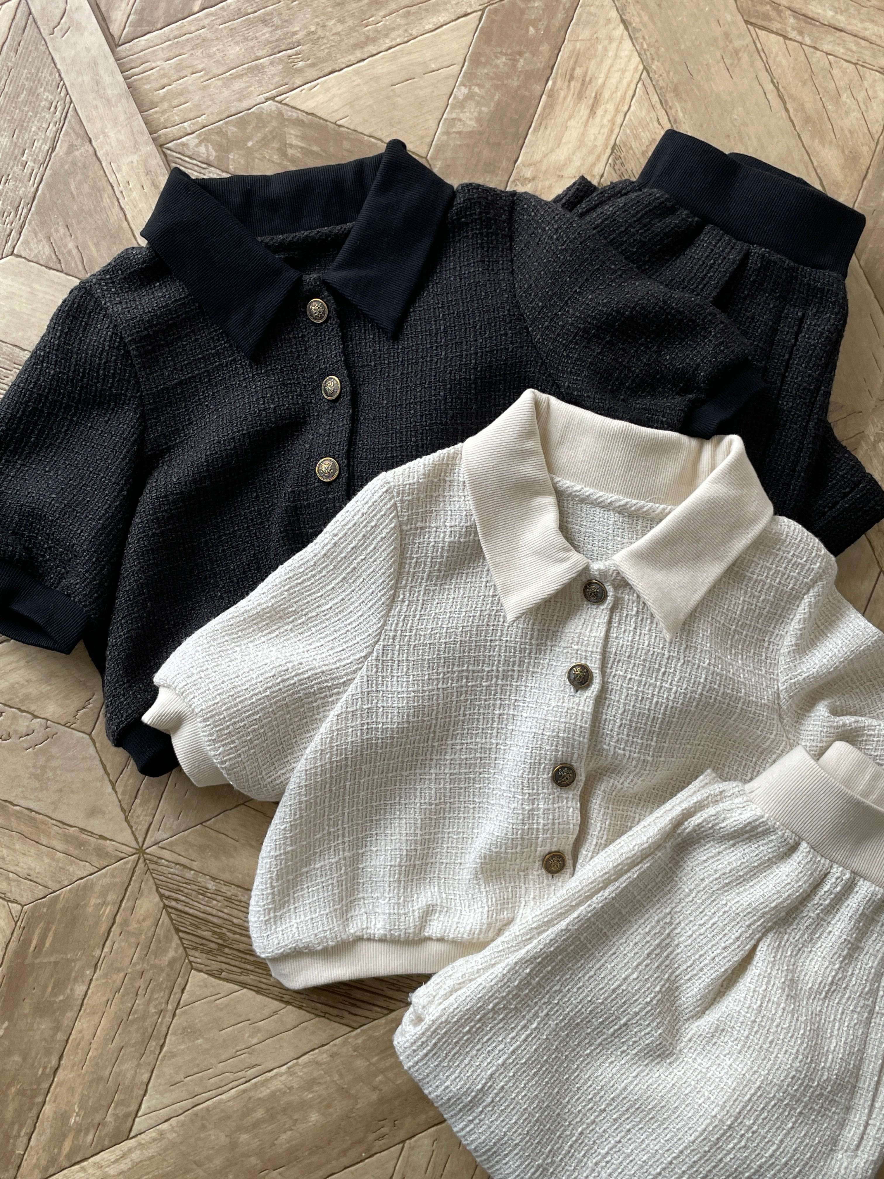 RESTOCK】Summer tweed set up – RANCLIC