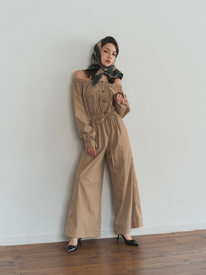 zip up jump suit