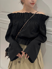 【4/16 OPEN】Bell sleeve off shoulder blouse
