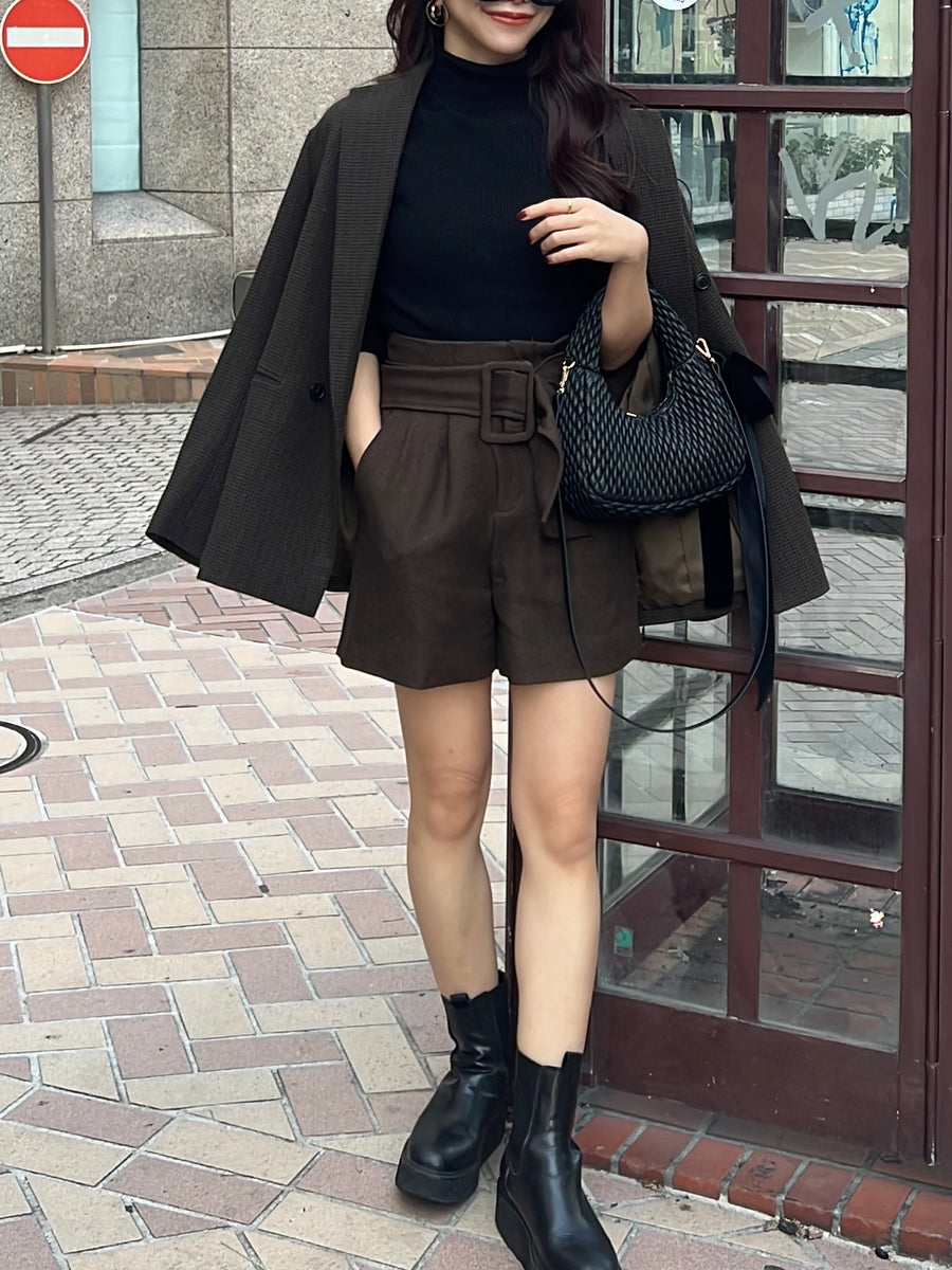 big belt shorts