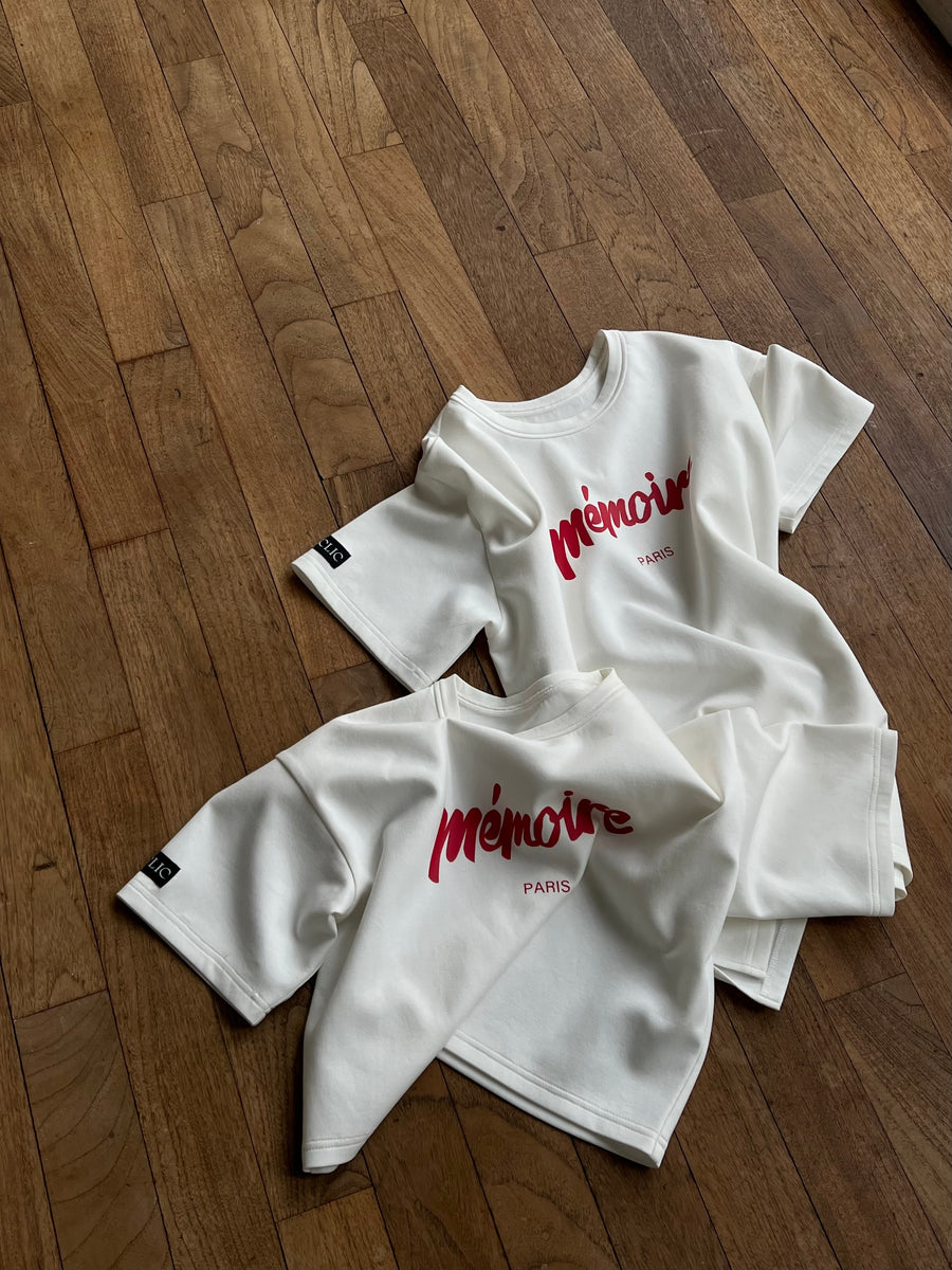 mémoire logo mini tee