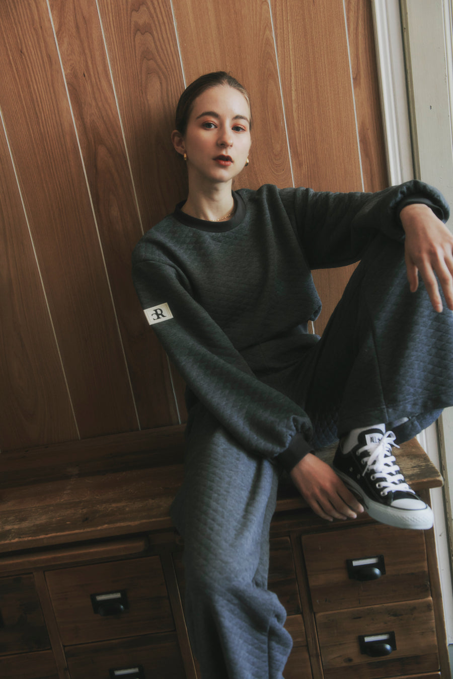 quilting sweat pants