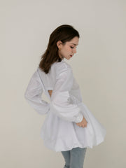 balloon blouse dress