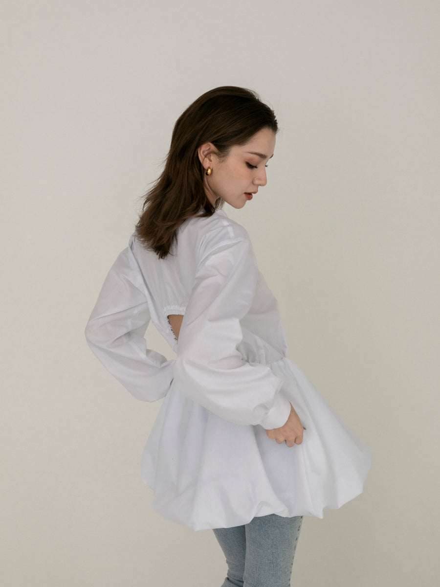 balloon blouse dress
