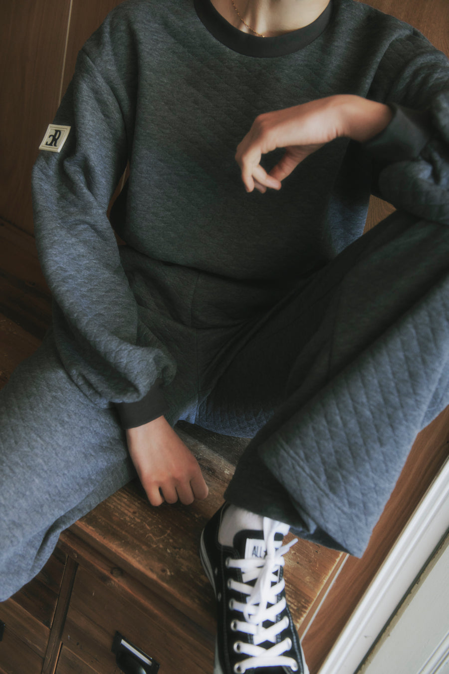 quilting sweat pants