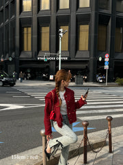 fringe  summer tweed jacket