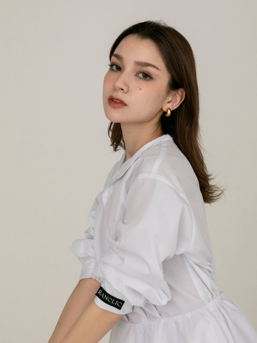 balloon blouse dress