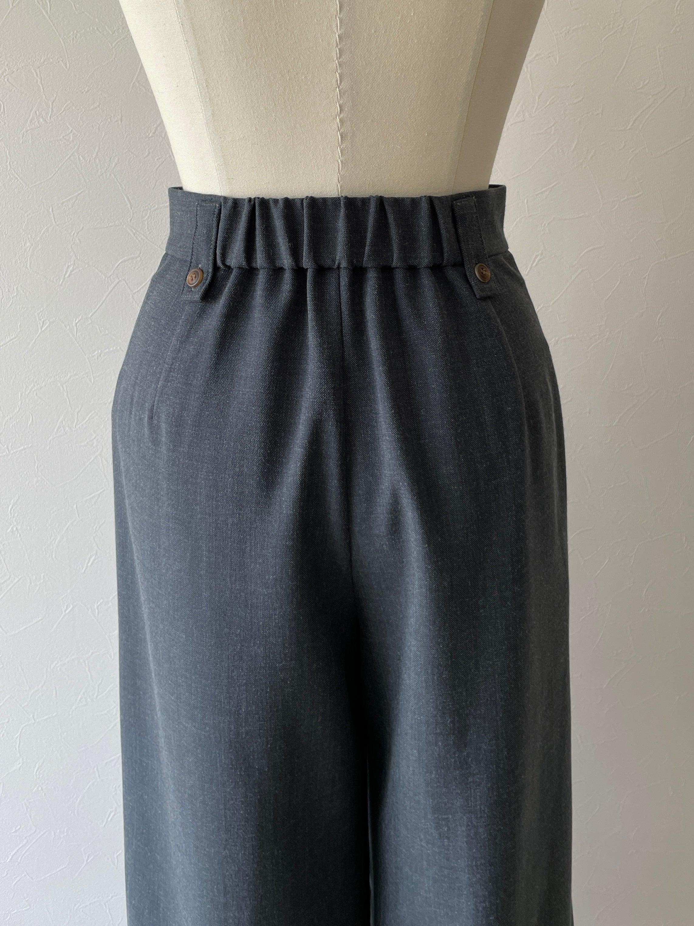 wide tuck pants – RANCLIC