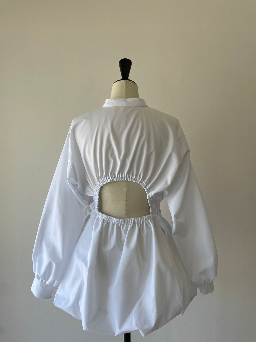 balloon blouse dress