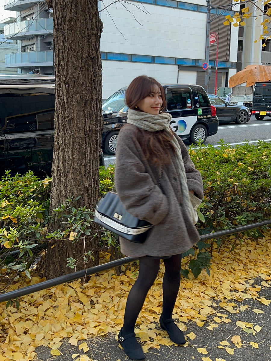 cable knit scarf