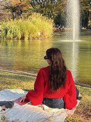 volume sleeve short knit