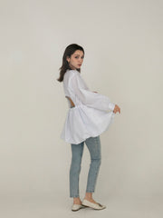 balloon blouse dress