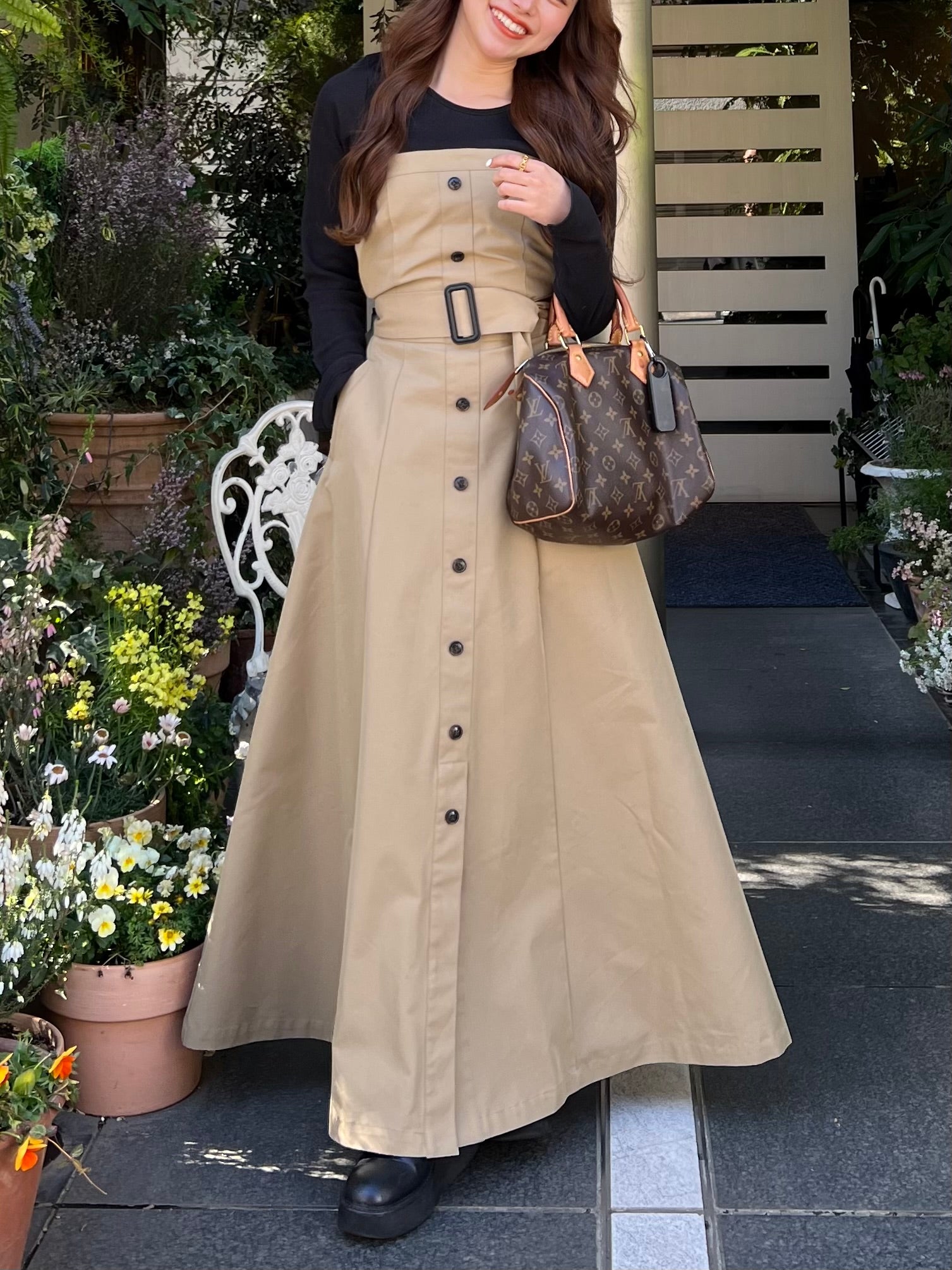 Bare top trench dress – RANCLIC