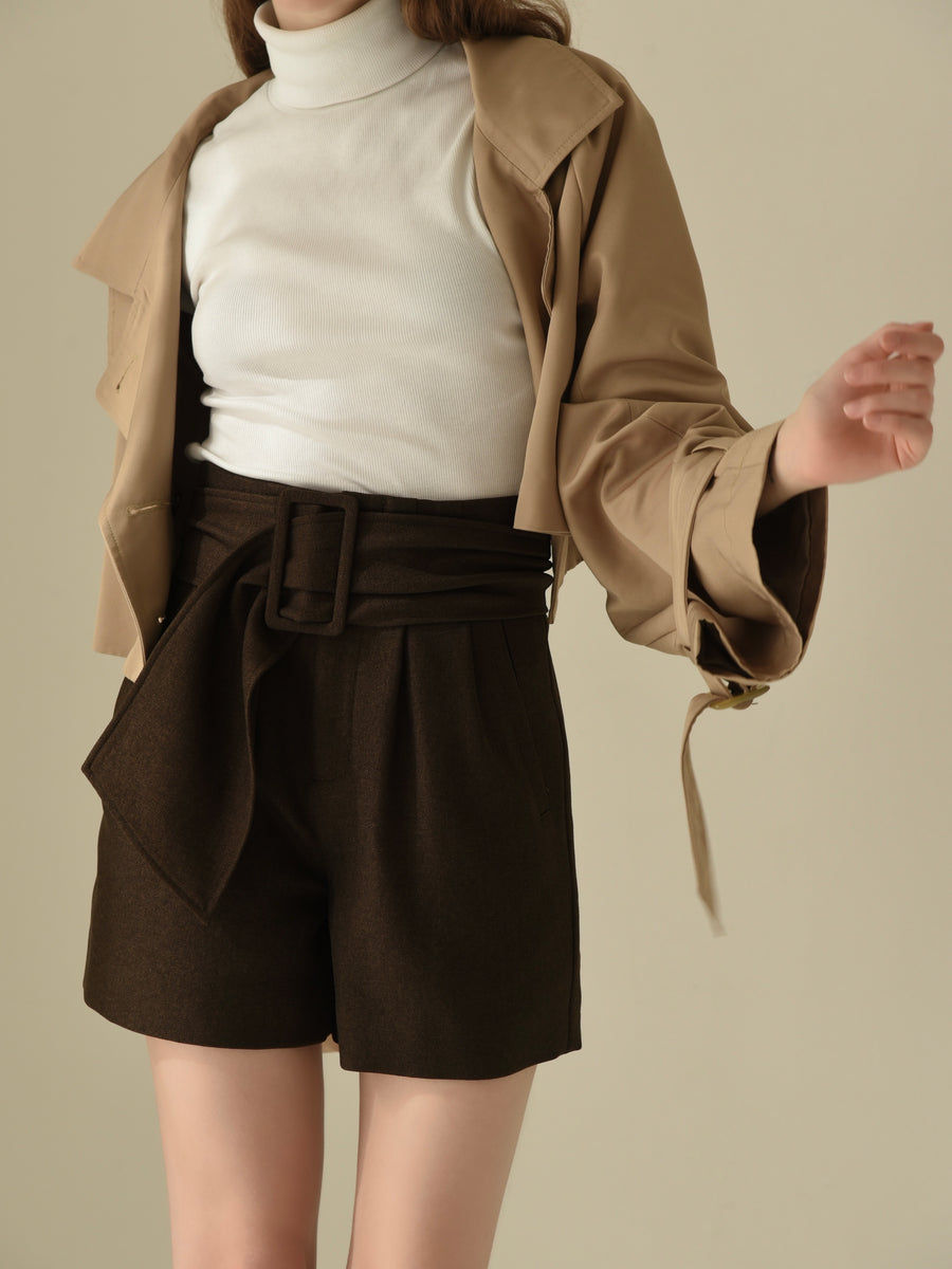 big belt shorts