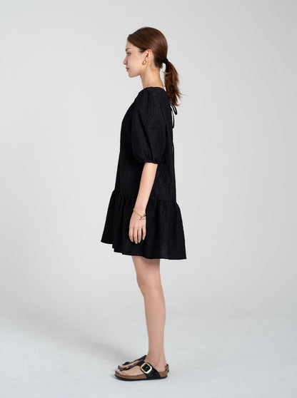 【SET】one shoulder mini dress