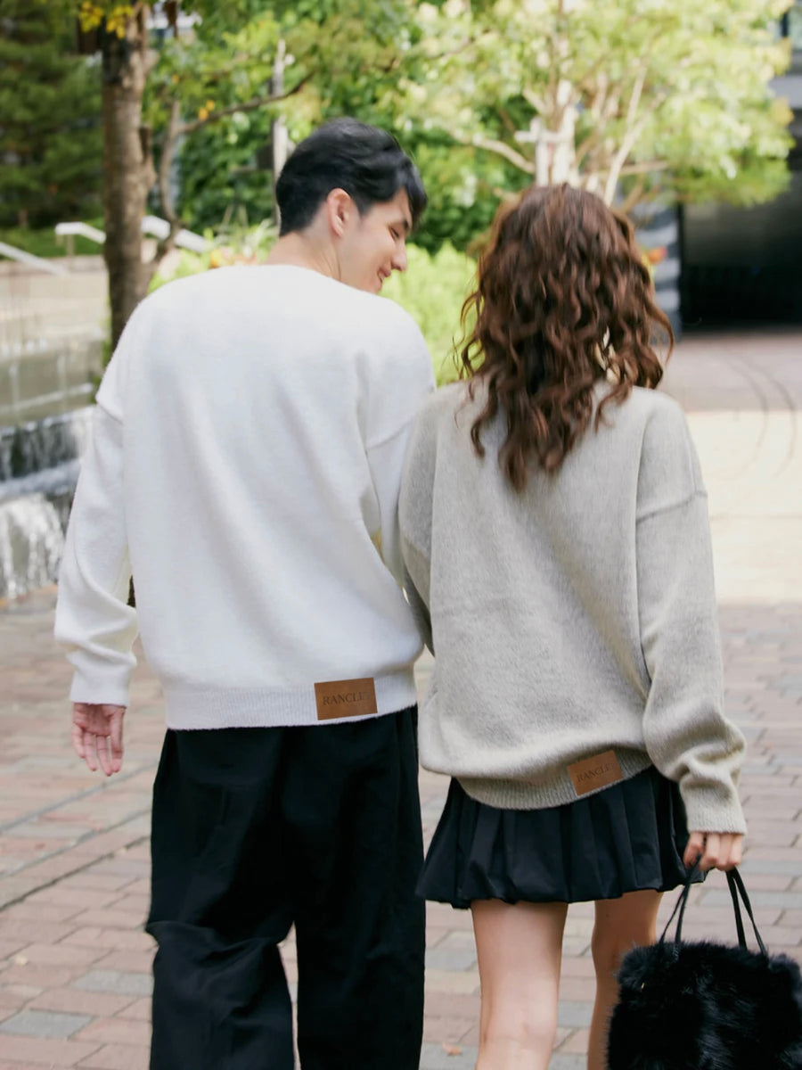 【12/18 OPEN】Unisex henley mochi knit