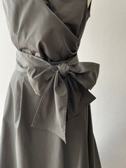 taffeta cache coeur blouse
