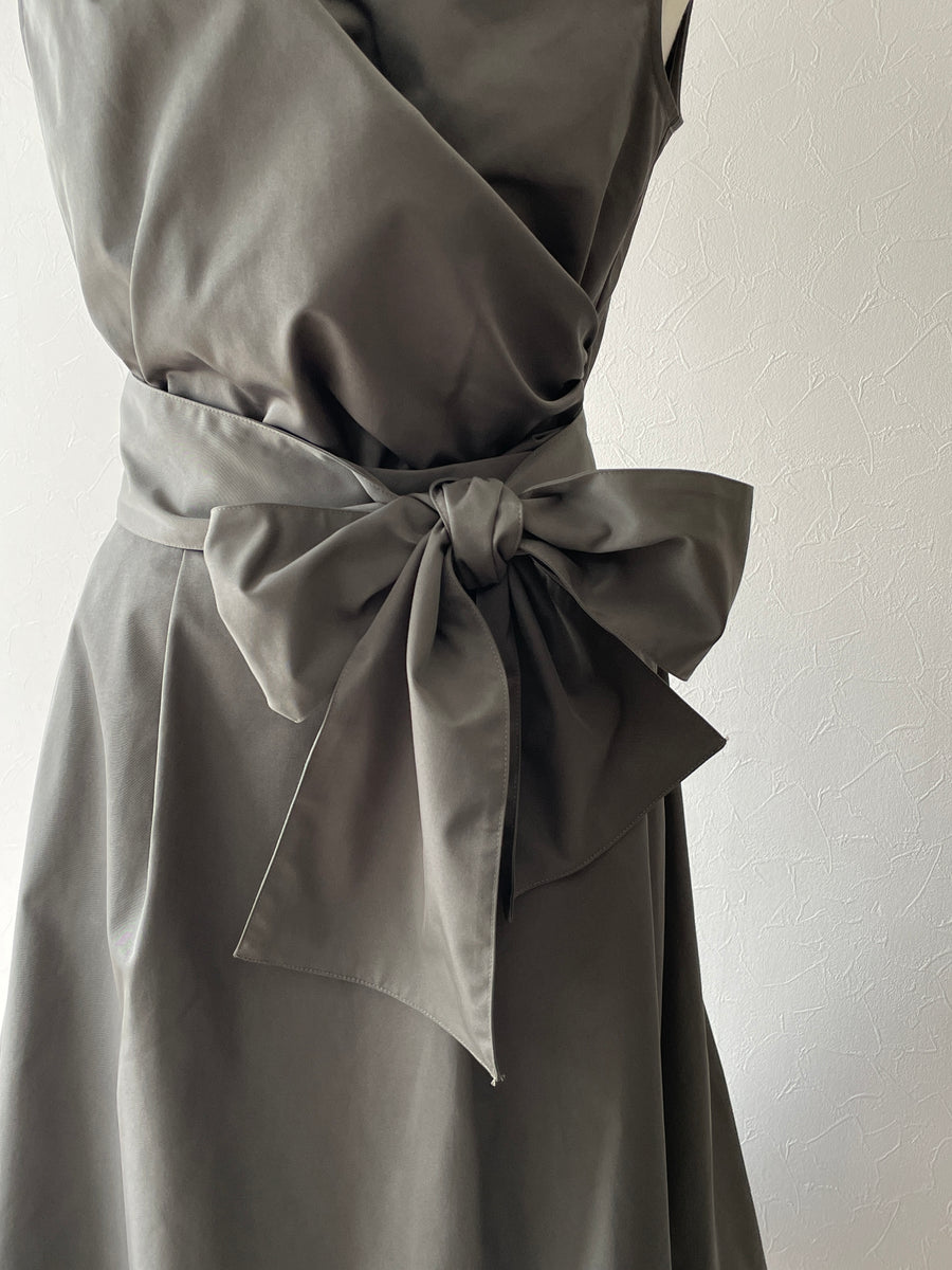 taffeta cache coeur blouse