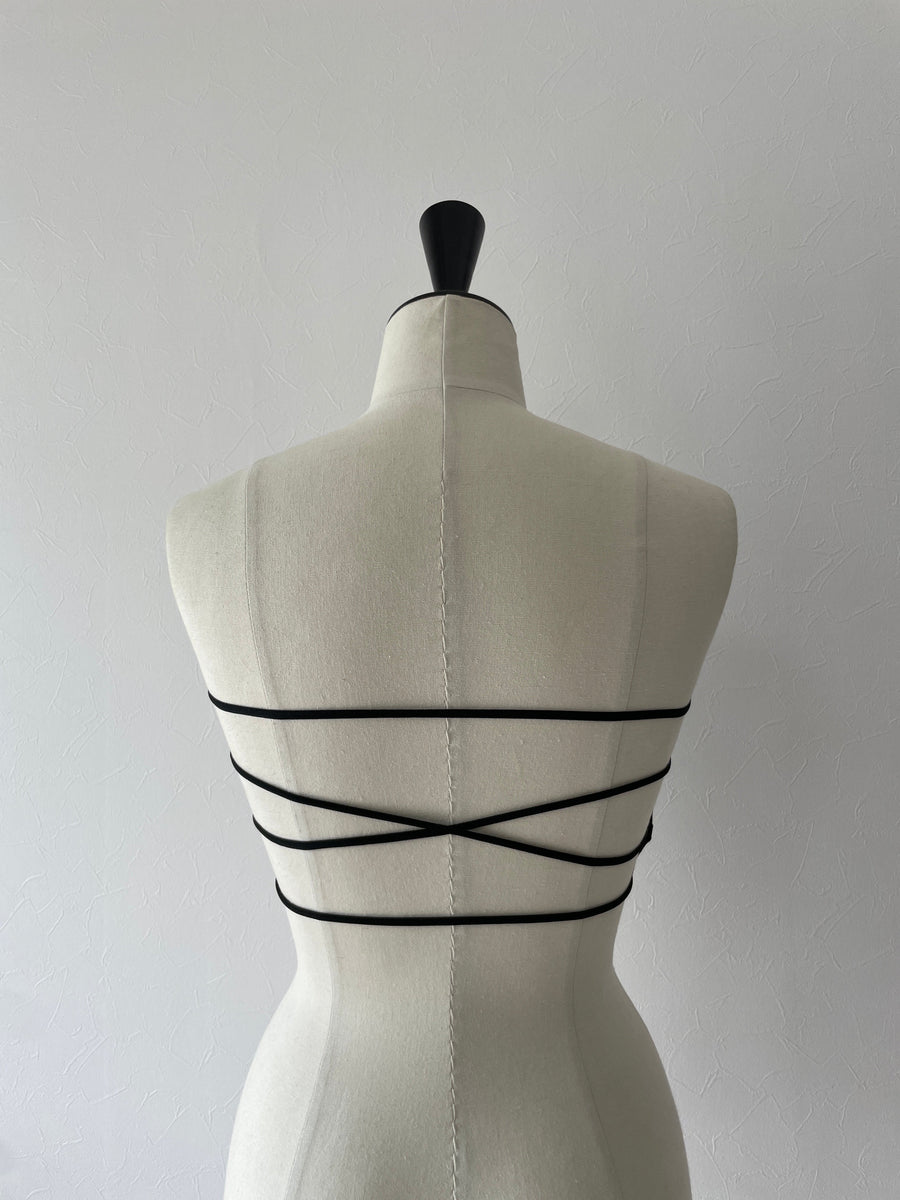 【SET】one shoulder long sleeve blouse