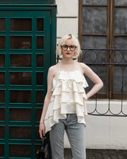 Three-Tiered Ruffle Top