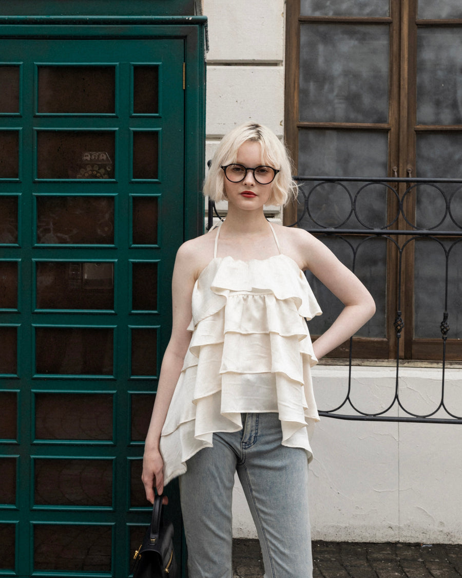 Three-Tiered Ruffle Top