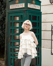 Three-Tiered Ruffle Top