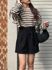 big belt shorts