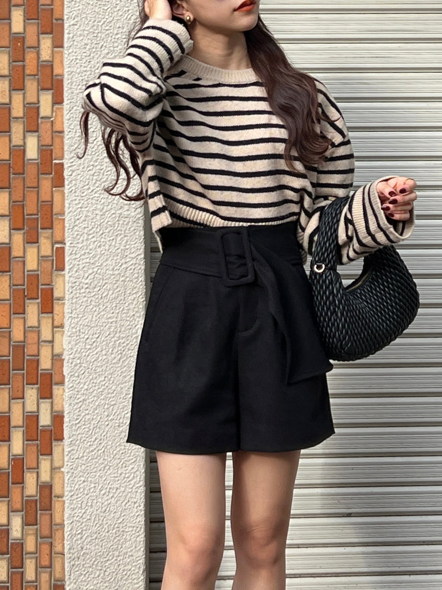 big belt shorts