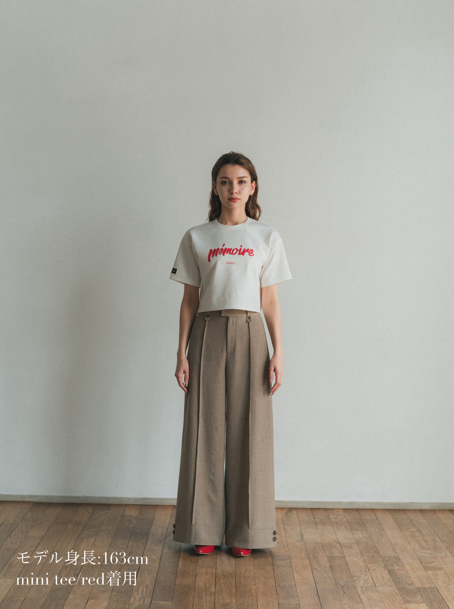 mémoire logo mini tee