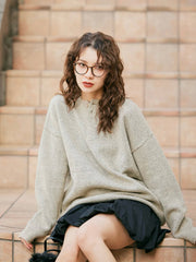 【12/18 OPEN】Unisex henley mochi knit