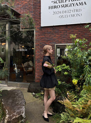 balloon blouse dress