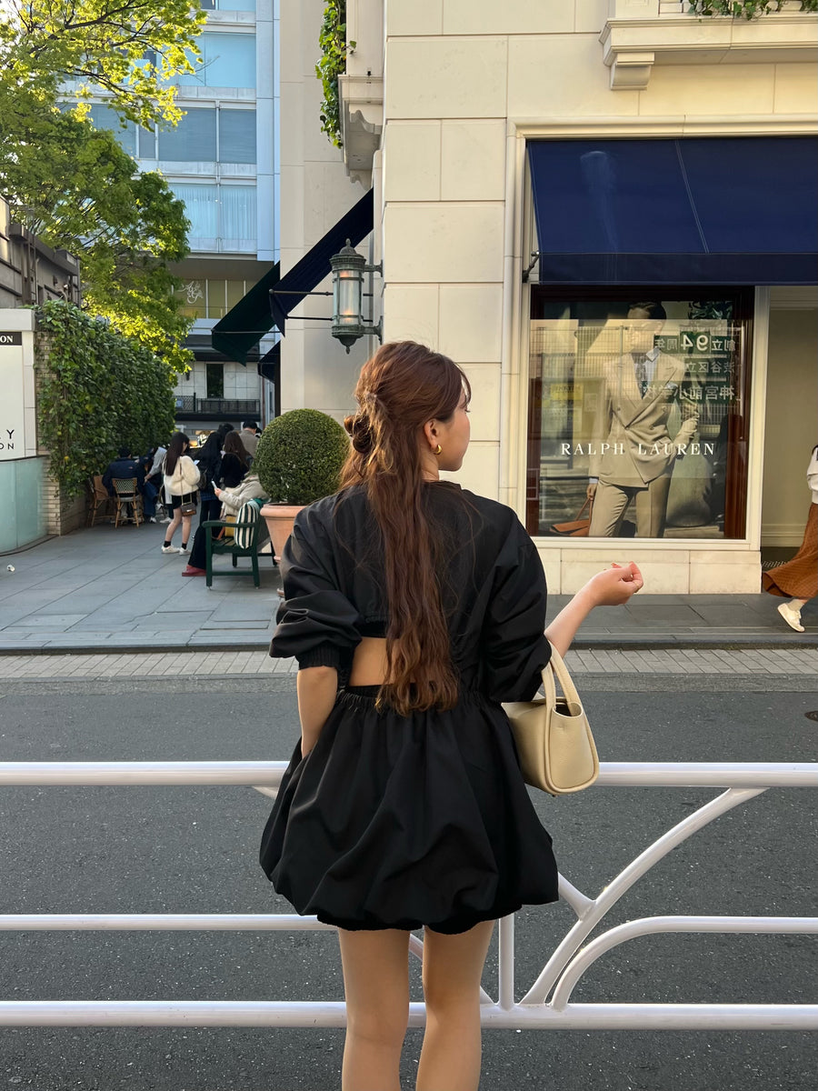 balloon blouse dress