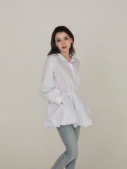balloon blouse dress